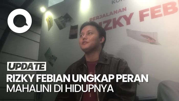 Cerita Rizky Febian soal Peran Mahalini di Kariernya
