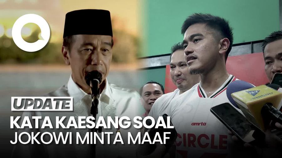 Jokowi Minta Maaf, Kaesang: Presiden Pasti Juga Tidak Sempurna