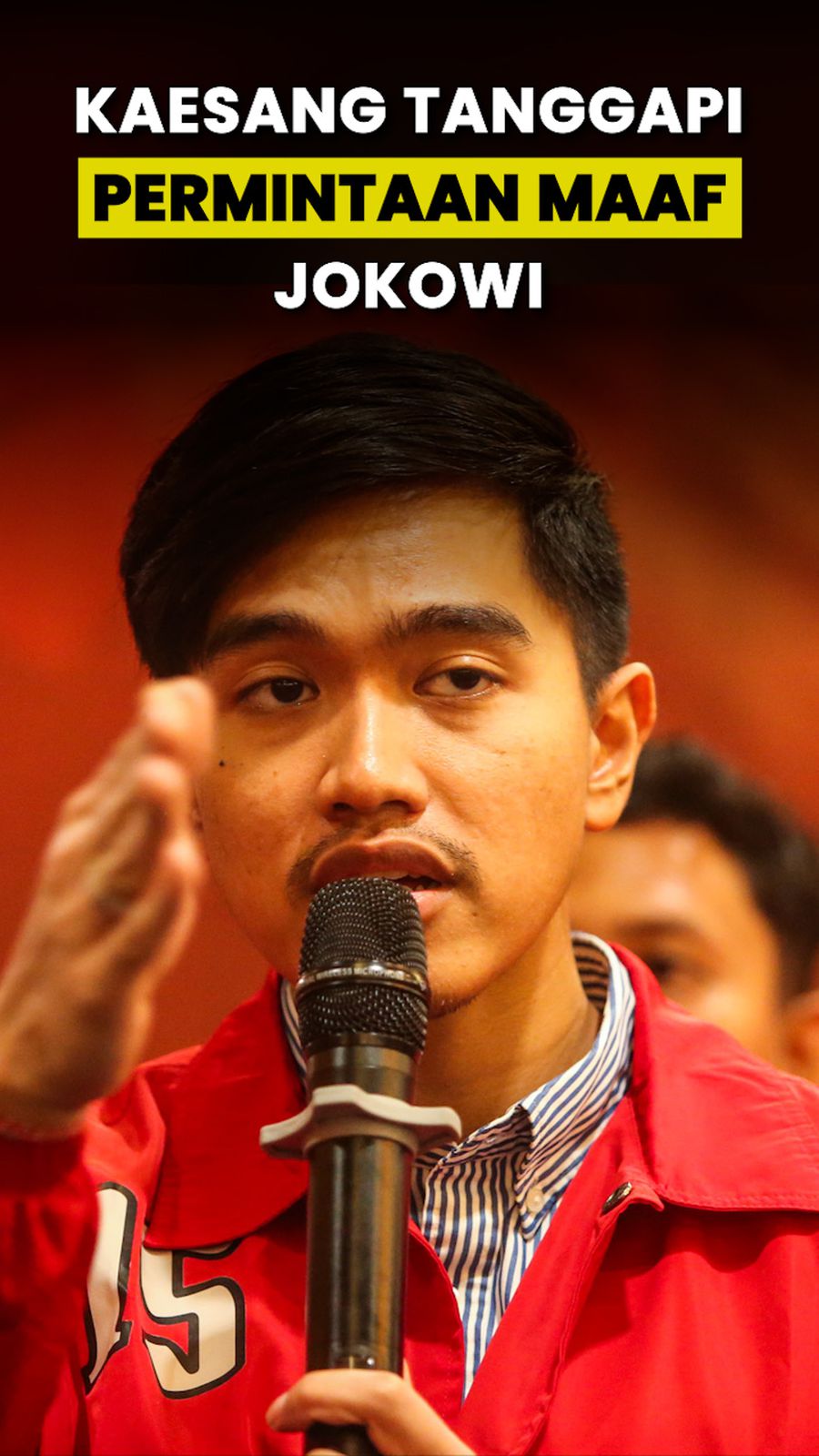Kaesang soal Jokowi Minta Maaf: Presiden Pasti Juga Tak Sempurna