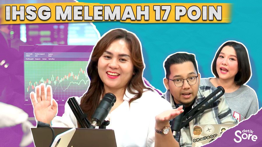 IHSG Melemah 17 Poin