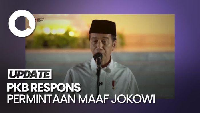 PKB Soal Jokowi Minta Maaf: Dimaklumi, Tapi Masyarakat Mencatat