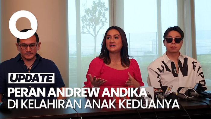  Tengku Dewi Ceritakan Kehadiran Andrew Andika di Momen Persalinannya