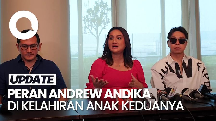  Tengku Dewi Ceritakan Kehadiran Andrew Andika di Momen Persalinannya