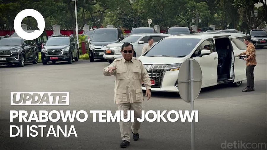 Prabowo Temui Jokowi, Laporkan Hasil Kunjungan Kerja di Eropa