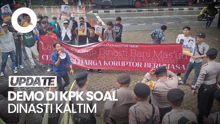 Ribut-ribut Demo di KPK soal Dinasti Politik di Kaltim