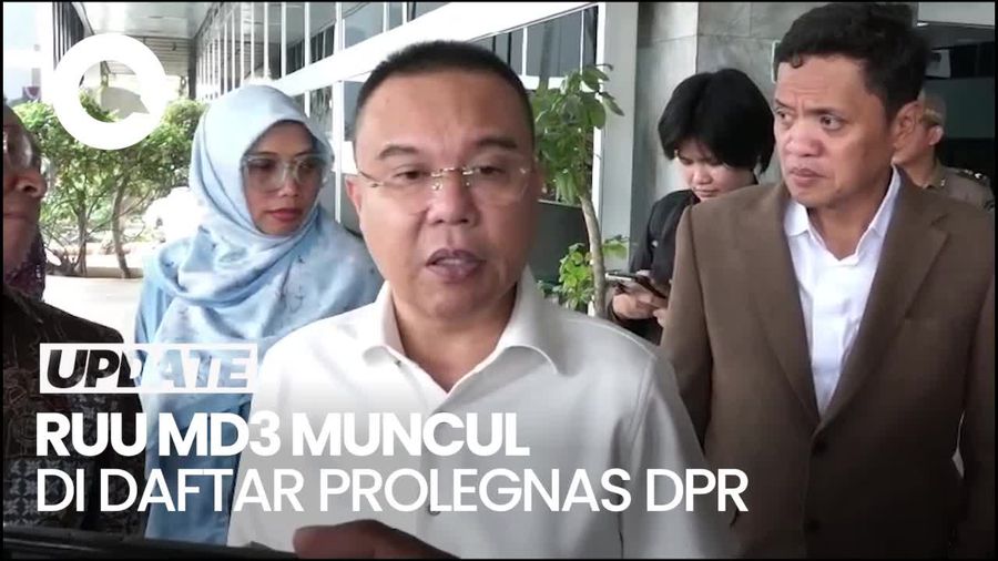 Dasco: RUU MD3 Permintaan Said Abdullah PDIP