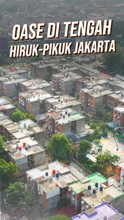  Rusun Tanah Abang, Hunian Vertikal 4 Dekade