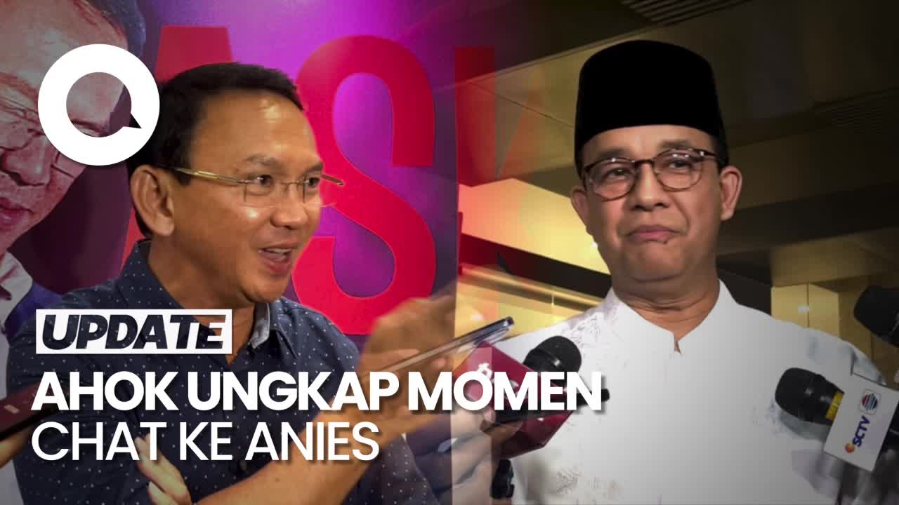 Ahok Bantah Kerap Komunikasi dengan Anies Lewat WA