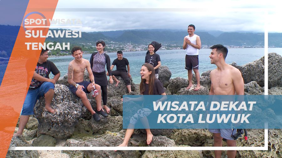 Menikmati Keindahan Alam Pantai Kilo 5 di Pusat Kota Luwuk, Sulawesi Tengah