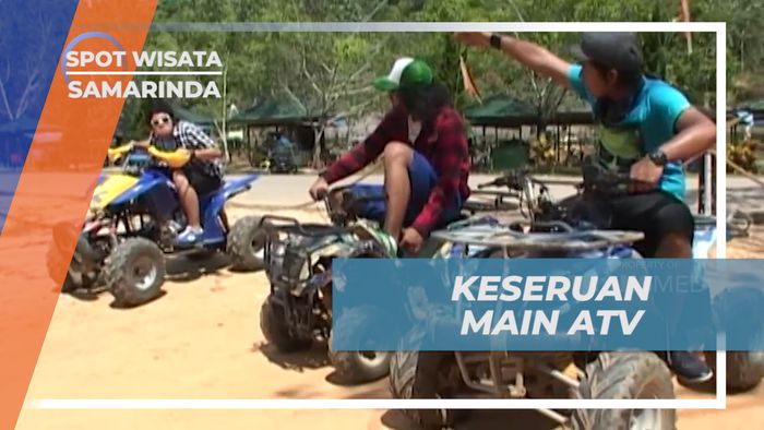 Menikmati Keseruan Bermain ATV di Kebun Raya Unmul, Samarinda
