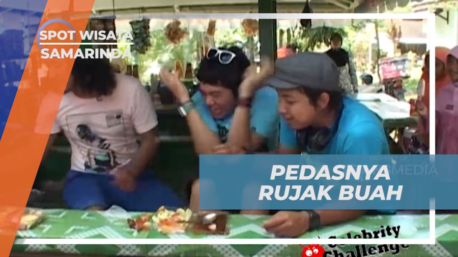 Sensasi Menyantap Rujak Buah yang Super Pedas, Samarinda
