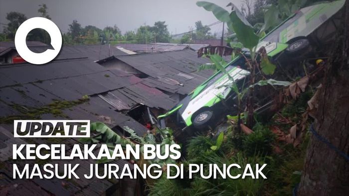 Polisi Ungkap Penyebab Bus Masuk Jurang di Jalur Alternatif Puncak