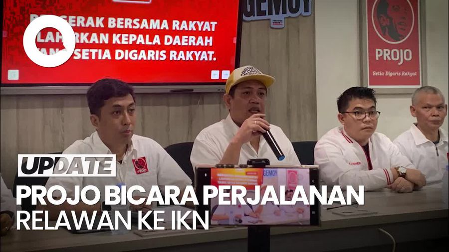 Projo Tegaskan Perjalanan 500 Relawan ke IKN Tak Dibiayai Negara