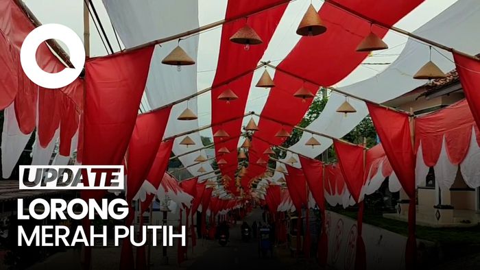 Lorong Merah Putih di Tasikmayala, Sambut HUT RI
