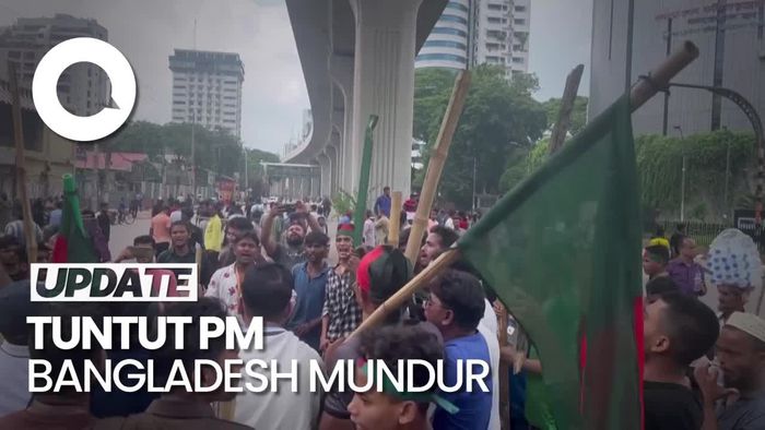 Demo Tuntut PM Bangladesh Mundur Ricuh, 7 Tewas