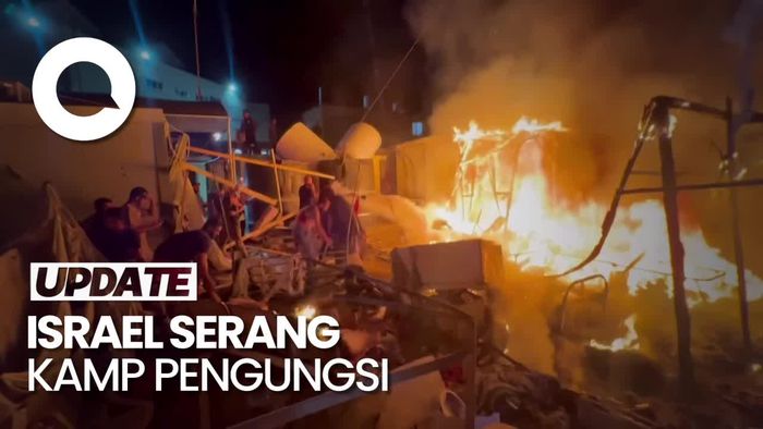 Lagi! Israel Bombardir Kamp Pengungsi di Gaza, 4 Tewas