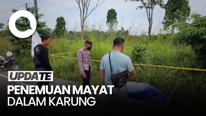 Geger Penemuan Mayat dalam Karung di Jambi, Polisi Selidiki