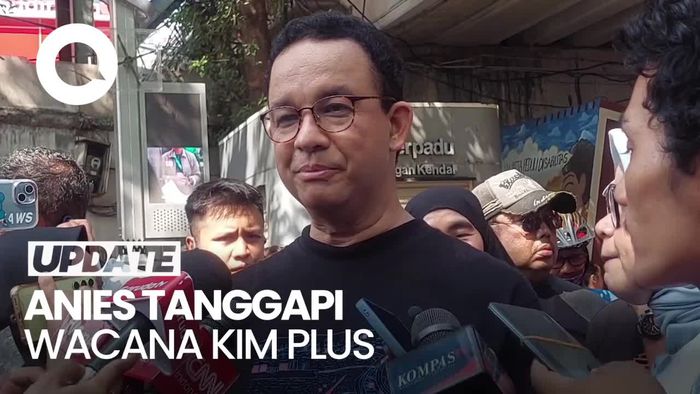 Anies Tanggapi Santai Wacana KIM Plus di Pilkada Jakarta