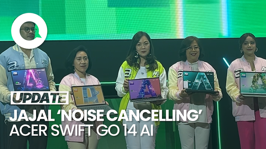 Demonstrasi Laptop Anyar Acer: Fitur Noise Cancelling Jadi Jagoan