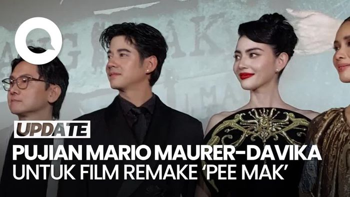 Reaksi Mario Maurer dan Davika Setelah Nonton Film Kang Mak