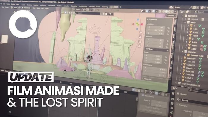 Cerita Mahasiswa Bali Bikin Film Animasi Viral dari Studio Mini