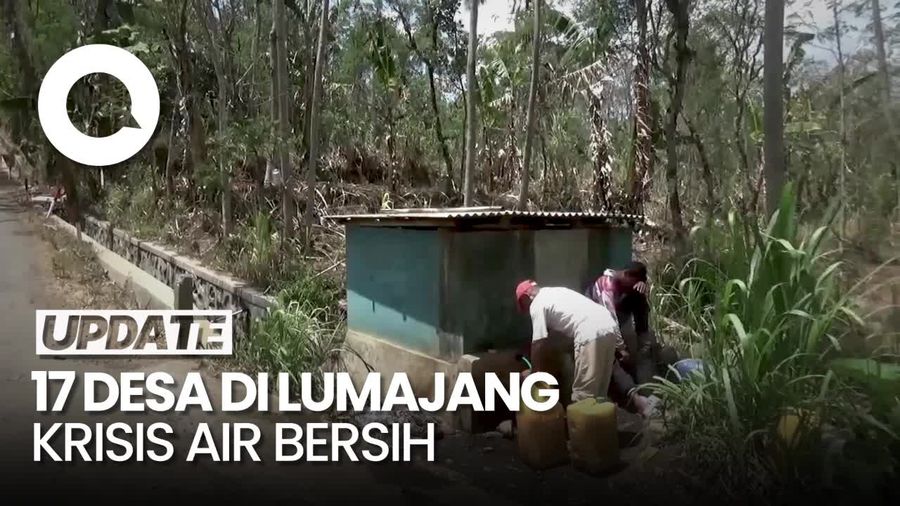Kemarau Panjang, 17 Desa di Lumajang Krisis Air Bersih