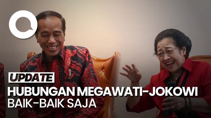 Megawati Ungkap Hubungannya dengan Jokowi Baik-baik Saja
