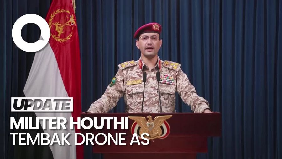 Klaim Houthi Yaman Tembak Jatuh Drone MQ-9 Milik AS