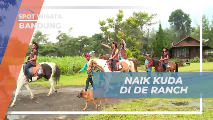 Mengisi Liburan Seru dengan Naik Kuda Keliling Taman Wisata, Bandung