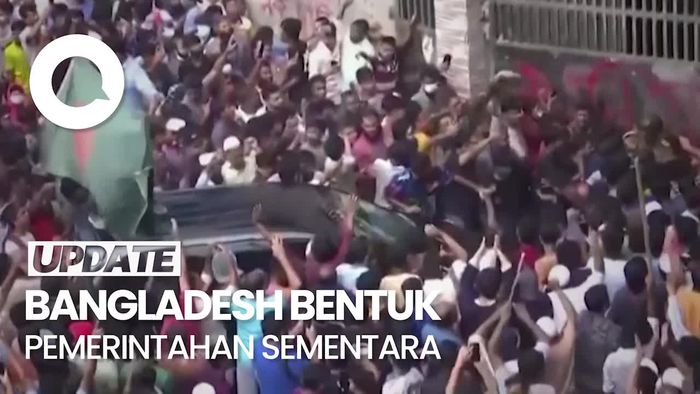 Bangladesh Bentuk Pemerintahan Sementara Seusai PM Hasina Mundur