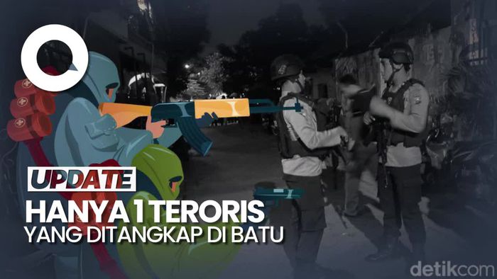 Polri Tegaskan Hanya 1 Teroris yang Ditangkap di Batu Malang