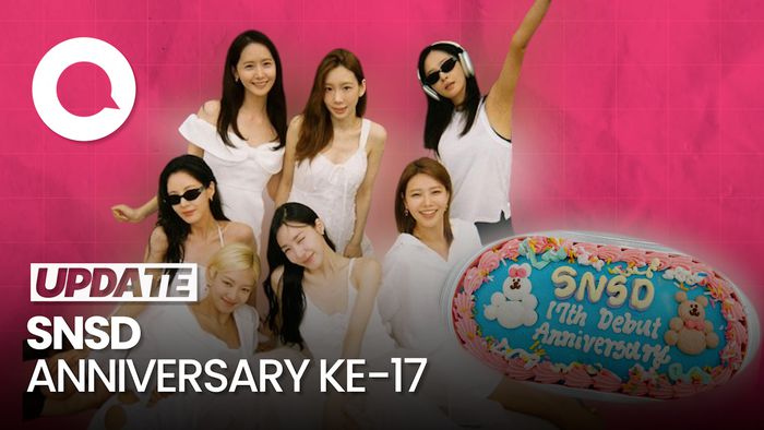 Gaya SNSD Rayakan Anniversary ke-17