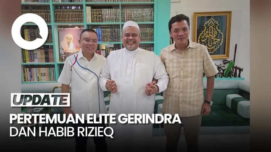 Dasco Ungkap Isi Pertemuan dengan Habib Rizieq: Tak Bicara Politik Apapun