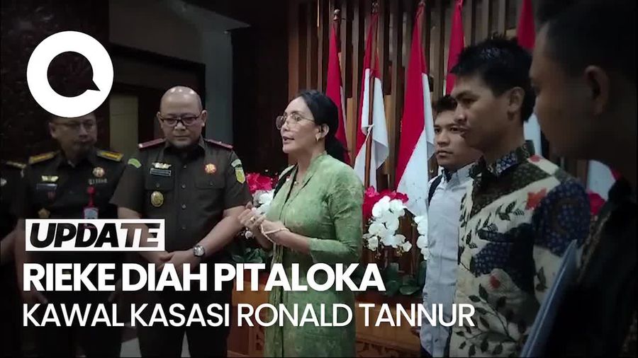 Kawal Kasasi Ronald Tannur, Rieke Diah Pitaloka Datangi Kejati Jatim
