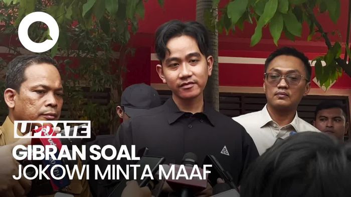 Gibran soal Jokowi Minta Maaf ke Rakyat: Itu Hal Biasa