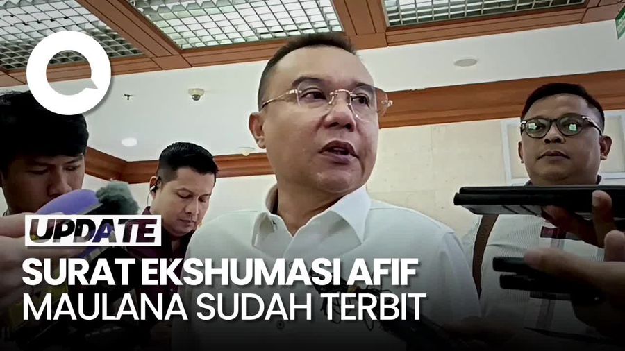 DPR Sebut Polisi Sudah Terbitkan Surat Ekshumasi yang Diminta Keluarga Afif