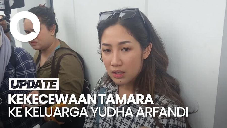 Tamara Tyasmara Kecewa Keluarga Yudha Arfandi Pergi Sebelum Sidang Usai