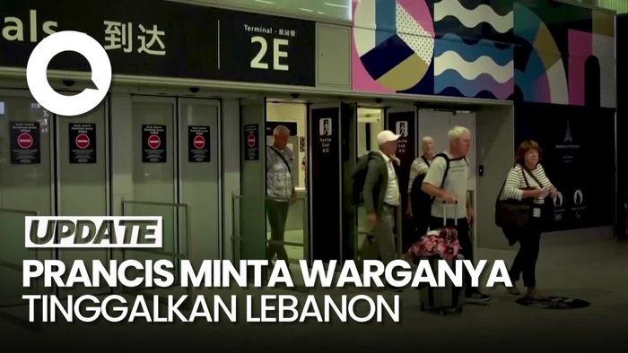 Khawatir Perang Pecah, Prancis Minta Warganya Tinggalkan Lebanon