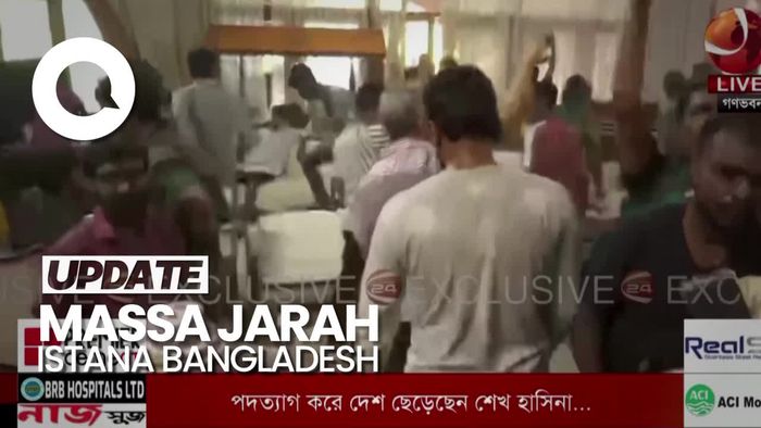 PM Bangladesh Mundur Lalu Kabur, Istananya Dijarah Demonstran