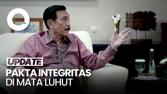 Luhut Lapor Jokowi: Banyak Orang Teken Pakta Integritas, Tapi Maling Juga