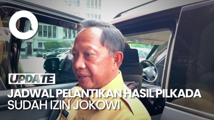 Tito Sudah Minta Persetujuan Jokowi soal Jadwal Pelantikan Hasil Pilkada