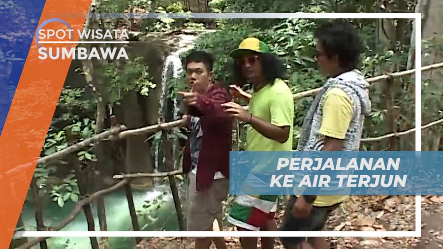 Menikmati Perjalanan Menuju Air Terjun Mata Jitu, Sumbawa