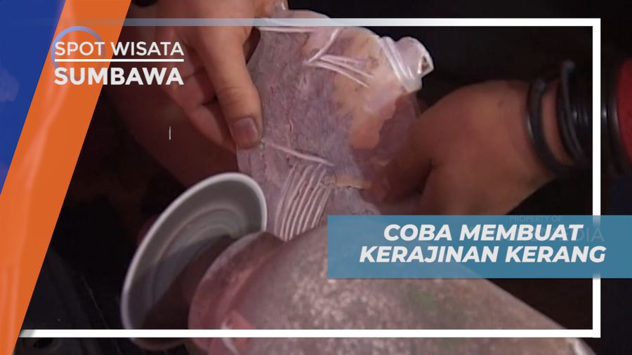 Pengalaman Seru, Belajar Membuat Kerajinan dari Kerang, Sumbawa
