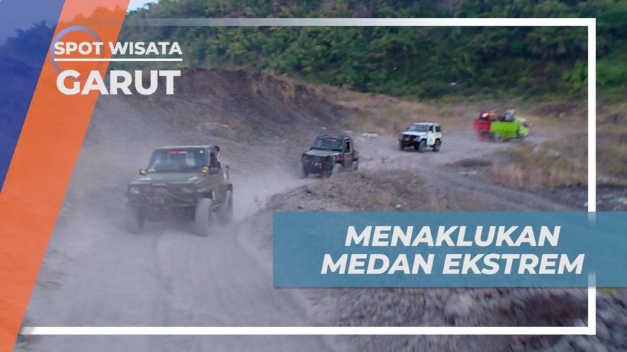 Awali Petualangan Taklukkan Medan Offroad Ekstrim di Cilopang, Garut