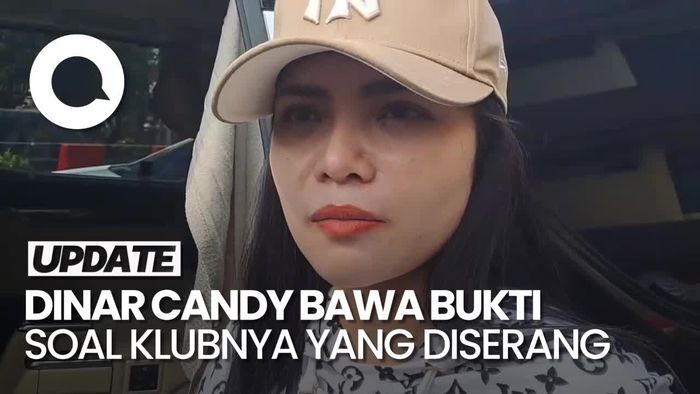 Klubnya Diserang, Dinar Candy Sambangi Polres Metro Jaksel