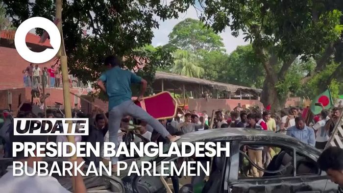 Parlemen Bangladesh Dibubarkan!