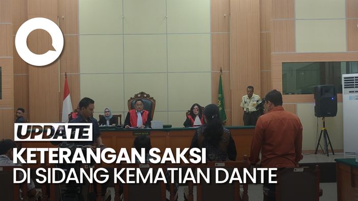 Sejumlah Kesaksian di Sidang saat Dante Ditenggelamkan
