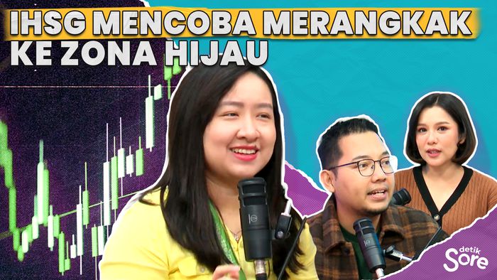 IHSG Mencoba Merangkak ke Zona Hijau