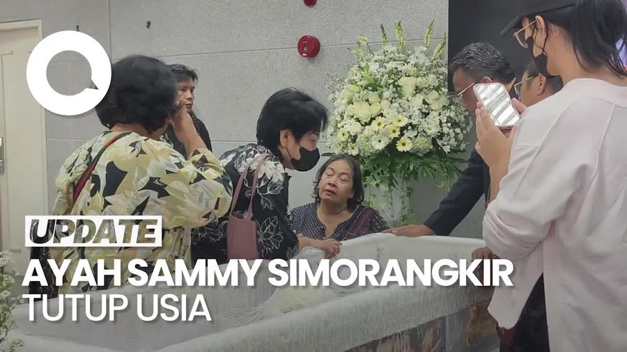  Suasana Rumah Duka Ayah Sammy Simorangkir