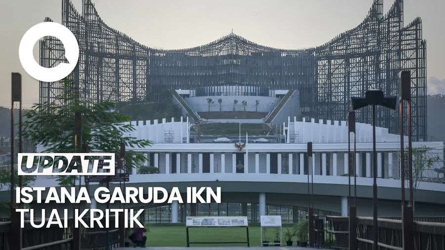 Istana Garuda IKN Disebut Mirip Kelelawar, Plt Kepala OIKN Bilang Gini